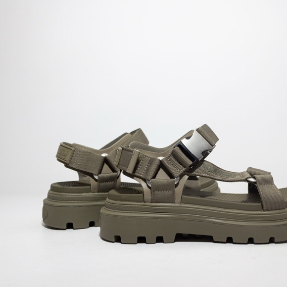 Palladium Pallacruise Strap Sandals In Dusky Green - Picture 6 of 7